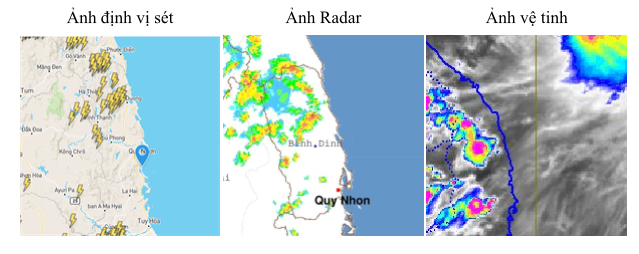 Tin cảnh báo dông sét (13h30 ngày 23/5)