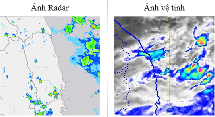 Tin cảnh báo dông sét (13h00 ngày 14/10)