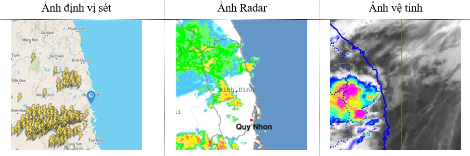 Tin cảnh báo dông sét (18h00 ngày 22/5)